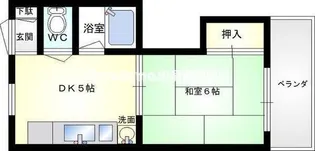 ハイツフェニックス【1階】の間取り