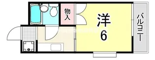 桝マンション【1階】の間取り