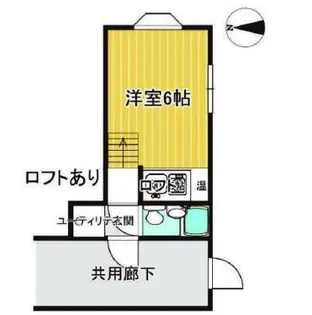 ラッフィナート磯馴【5階】の間取り