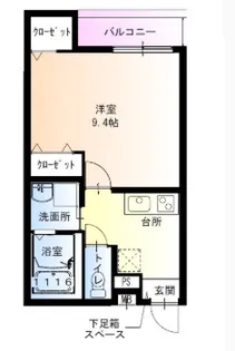 Ⅲ番館【2階】の間取り