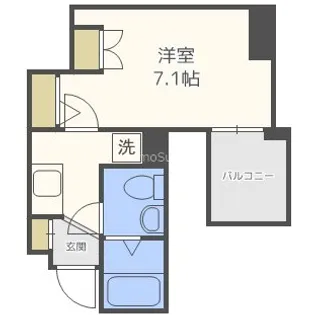 大阪府大阪市中央区南久宝寺町3丁目【マンション】の間取り