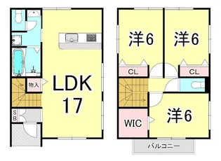 ラフィネ西宮北口の間取り