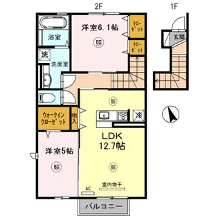 エタン・リジエール A棟の間取り