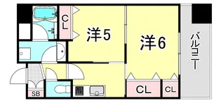 NOMURA【5階】の間取り