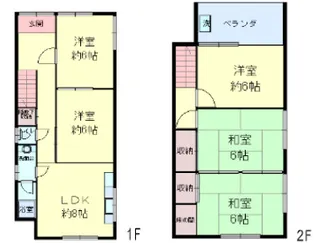 兵庫県神戸市長田区丸山町1丁目【一戸建】の間取り
