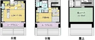 Ritz SQUARE Ⅱの間取り