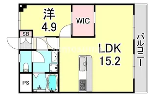 アムール東和【2階】の間取り