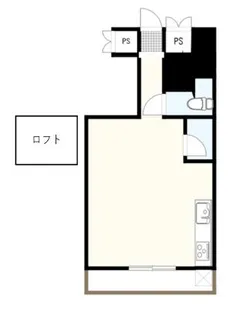 山麓ハイツ【3階】の間取り