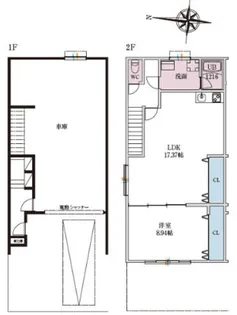 ワーキングベース伊丹WESTの間取り