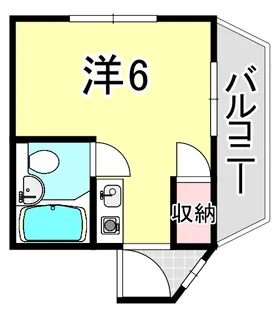中井マンション【3階】の間取り