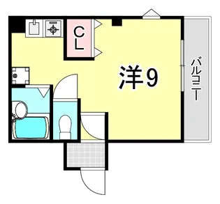 リアライズ夙川(羽衣町)【6階】の間取り