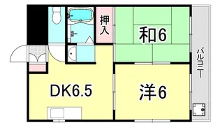 ロータリービルド西宮【3階】の間取り