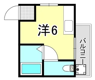 ハイツ順【2階】の間取り
