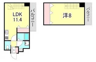 エカルラート青谷の間取り
