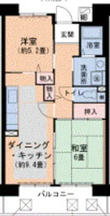 URパークタウン西武庫 16号棟【8階】の間取り