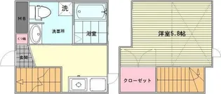 ラ・クラッセ飯倉【1階】の間取り