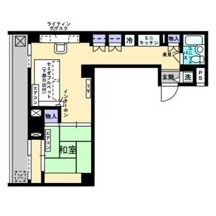 アルファコンフォート博多【5階】の間取り