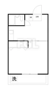 グリーンフラット代々木【4階】の間取り