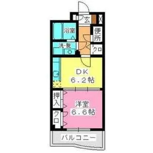 セトル吉塚【4階】の間取り