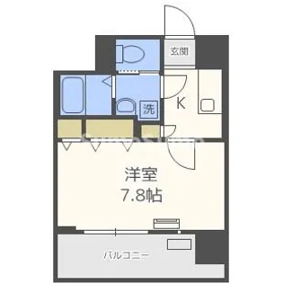 ミラージュパレス難波東レジデンス【10階】の間取り