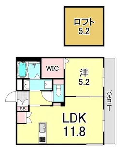 Mica Eleno 苦楽園【3階】の間取り