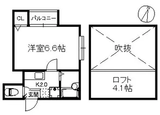 ゲートウェイコート【2階】の間取り