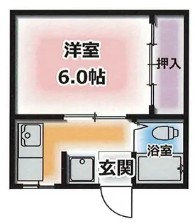 グラディート神戸Ⅱ【4階】の間取り