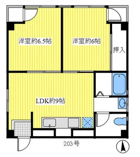 ブリーズ・ド・垂水【3階】の間取り