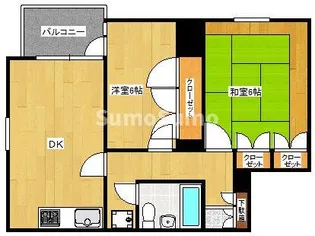 ラ・ロッシュ【4階】の間取り