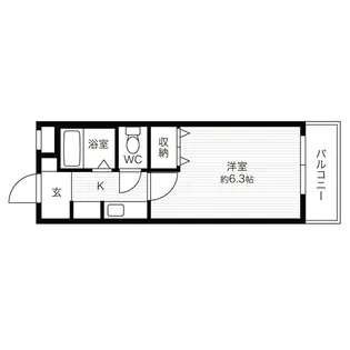 シーサイドSKYハイツ【1階】の間取り