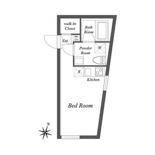 PASEO SANGENJAYA EAST WEST【2階】の間取り