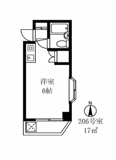 テラスカキヌマ【2階】の間取り