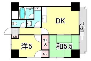 メゾン.アヴァンセ【7階】の間取り