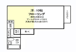 コーポレイ南塚口【3階】の間取り
