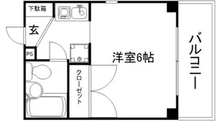 レミニョン【2階】の間取り