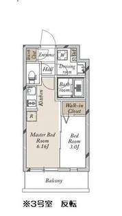 JMFレジデンス学芸大学【2階】の間取り