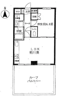 ブルーム神戸三宮【3階】の間取り