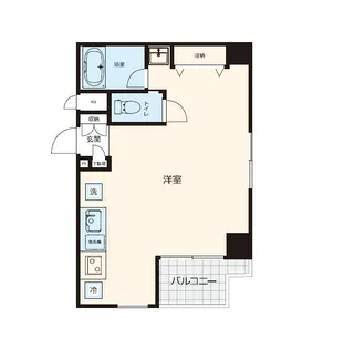 シルバーパレス白金台【5階】の間取り