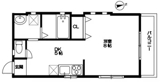 RISE潮見台【1階】の間取り