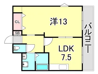 ステラコートⅣ【5階】の間取り