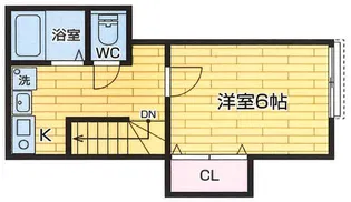 秋桜ハイツの間取り