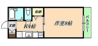 アーバンハイツ【1階】の間取り