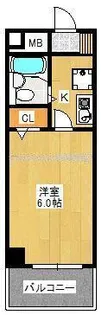 河村マンション【2階】の間取り