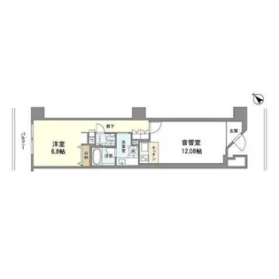 スタイリオ池尻大橋【4階】の間取り