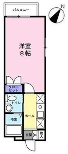 メゾン・ド・カルレ自由が丘【1階】の間取り