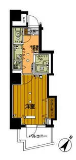 スカイコート駒沢大学【7階】の間取り
