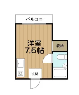 パークヒル用賀【4階】の間取り