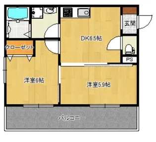 プラーフ8【3階】の間取り