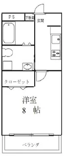 ちずるマンション【3階】の間取り
