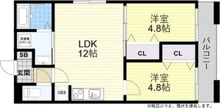 CASA垂水駅前【2階】の間取り
